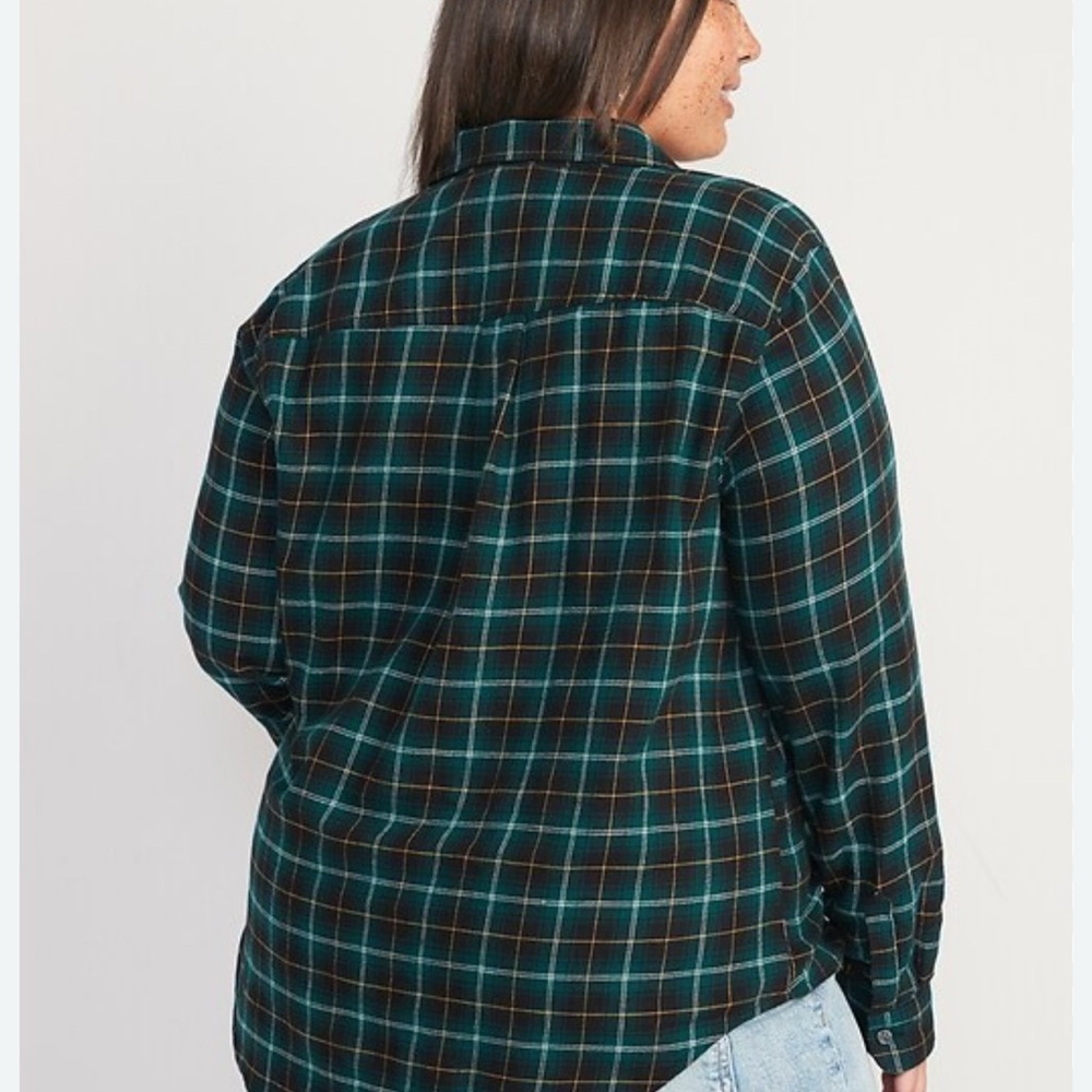 NWT Old Navy Classic Plaid Flannel Shirt